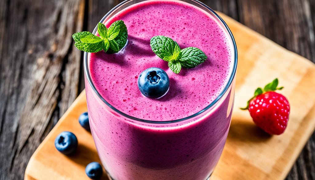 Berry Kefir Breakfast Smoothie Berry Kefir Breakfast Smoothie