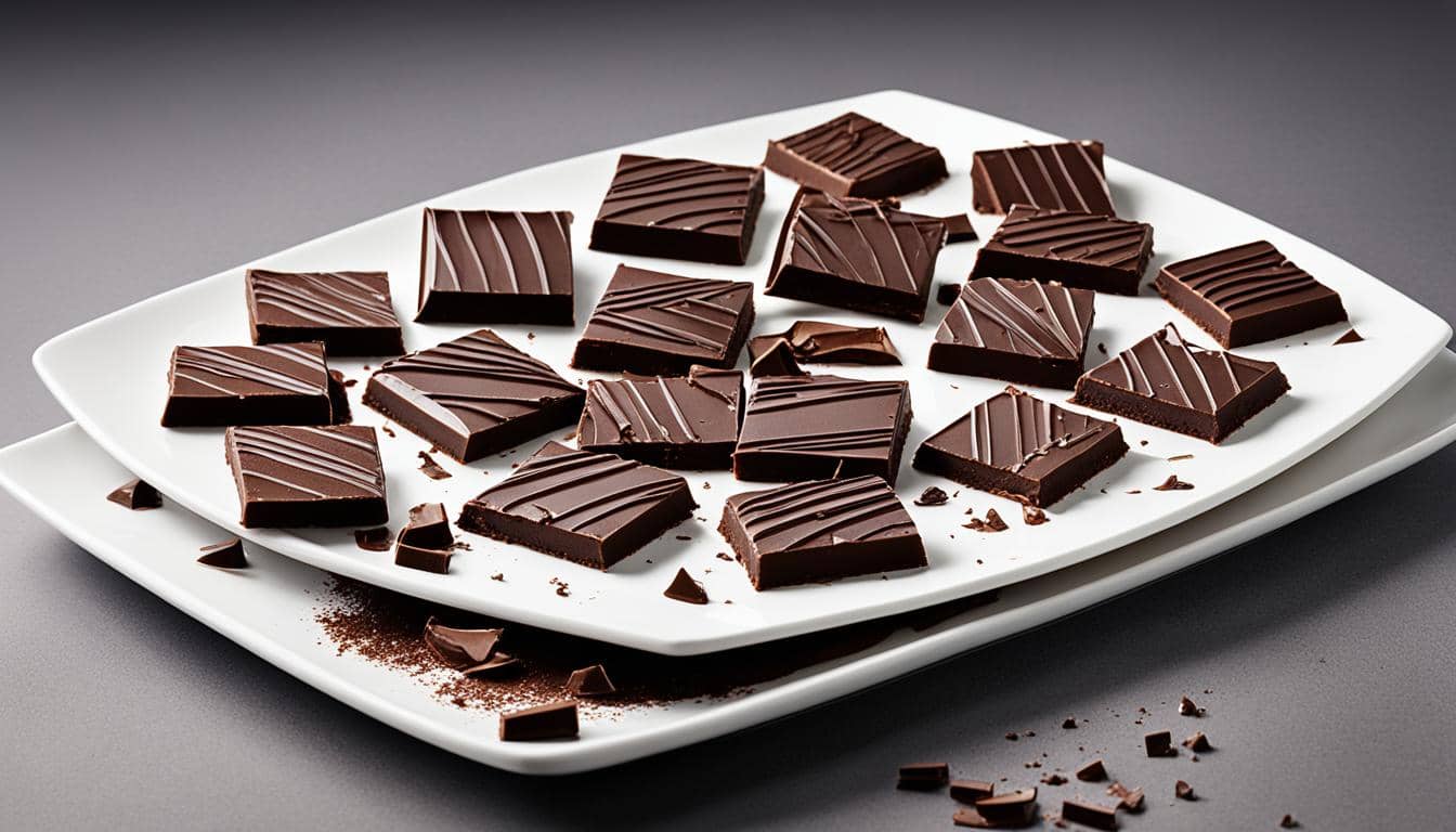 dark chocolate portion control image